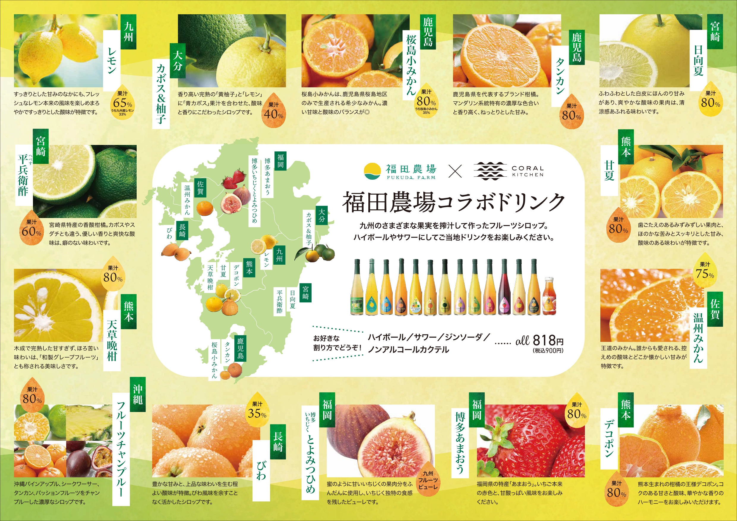 福田農場コラボドリンク