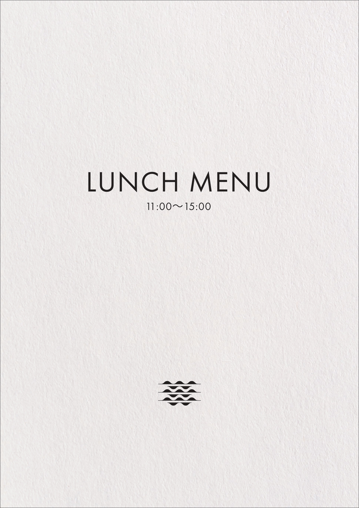 LUNCH MENU